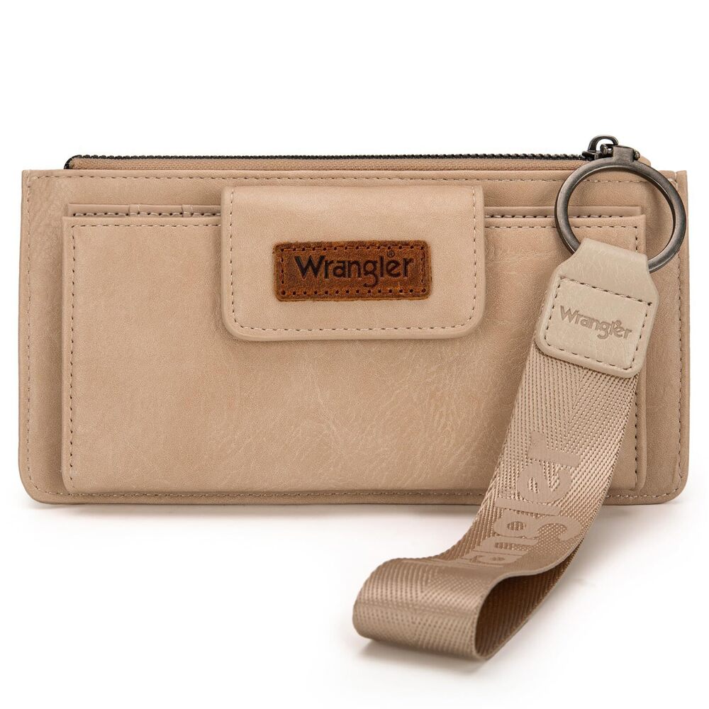 4713 X Wrangler Minimalist Wristlet with Wallet Large Clutch Wallet Rfid